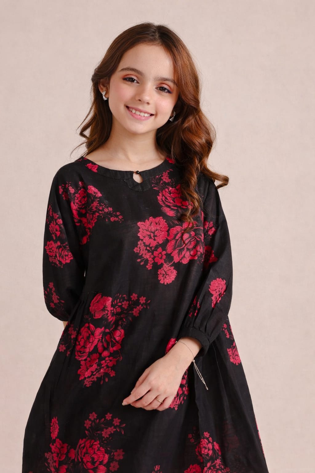 Midnight Red Rose Co-Ord Set