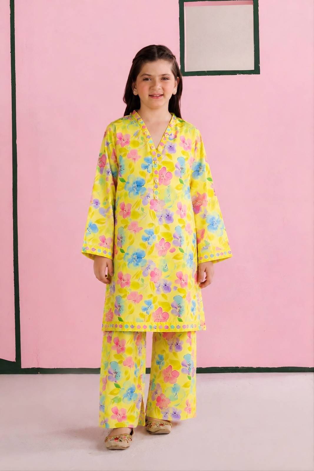 Lemon Blossom Printed Co-Ord Set