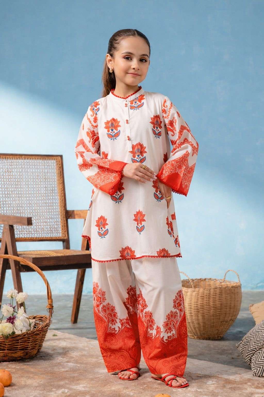 Lotus Garden Block Co-Ord Set