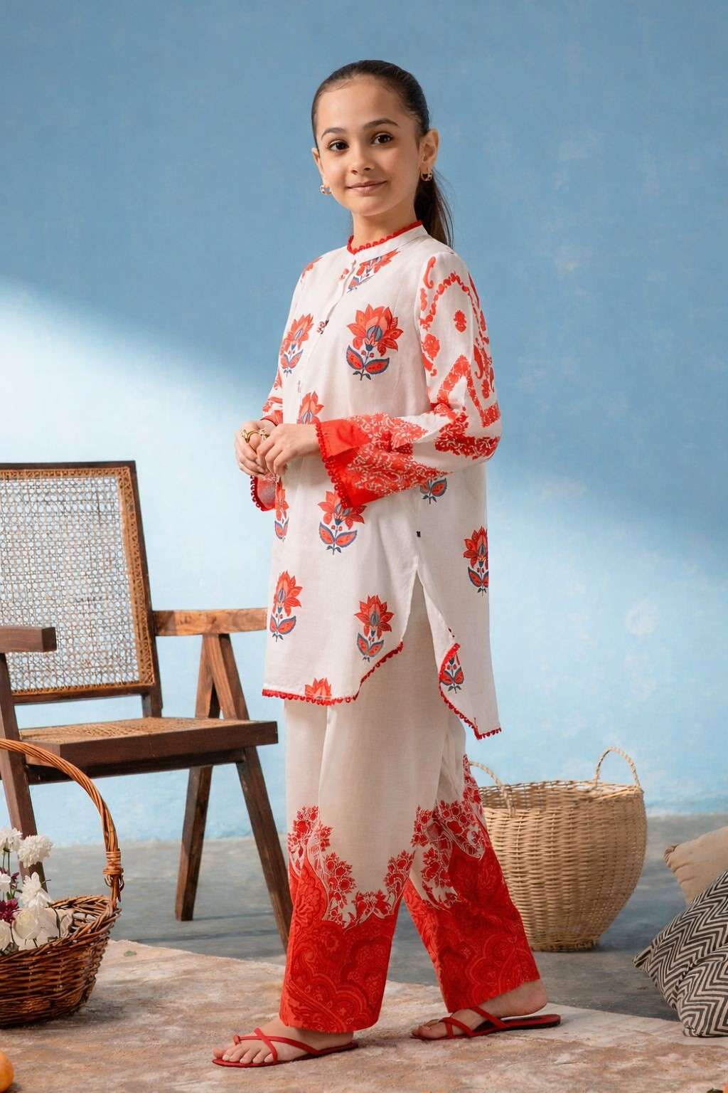 Lotus Garden Block Co-Ord Set