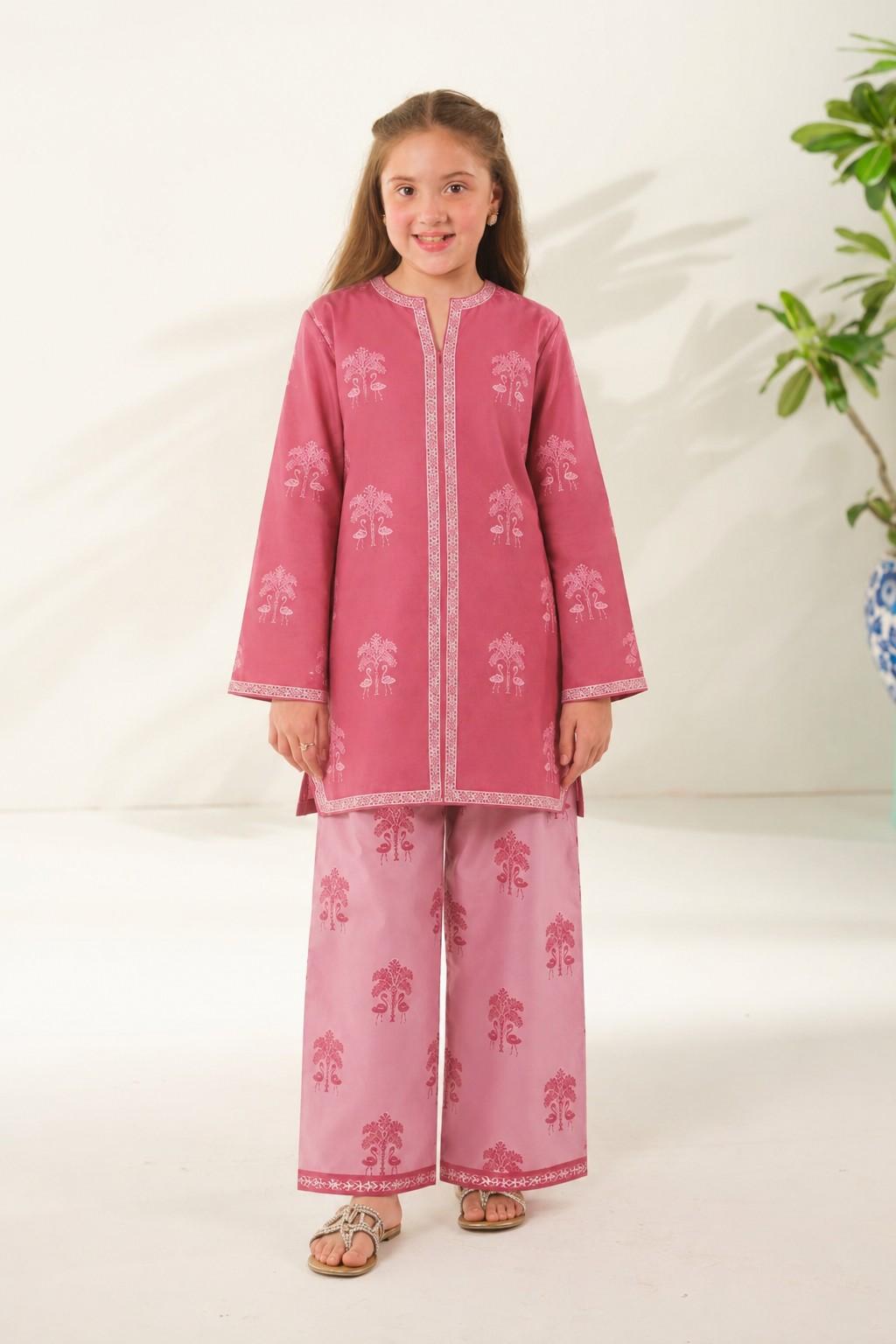Rose Pink Flamingo Co-Ord Set
