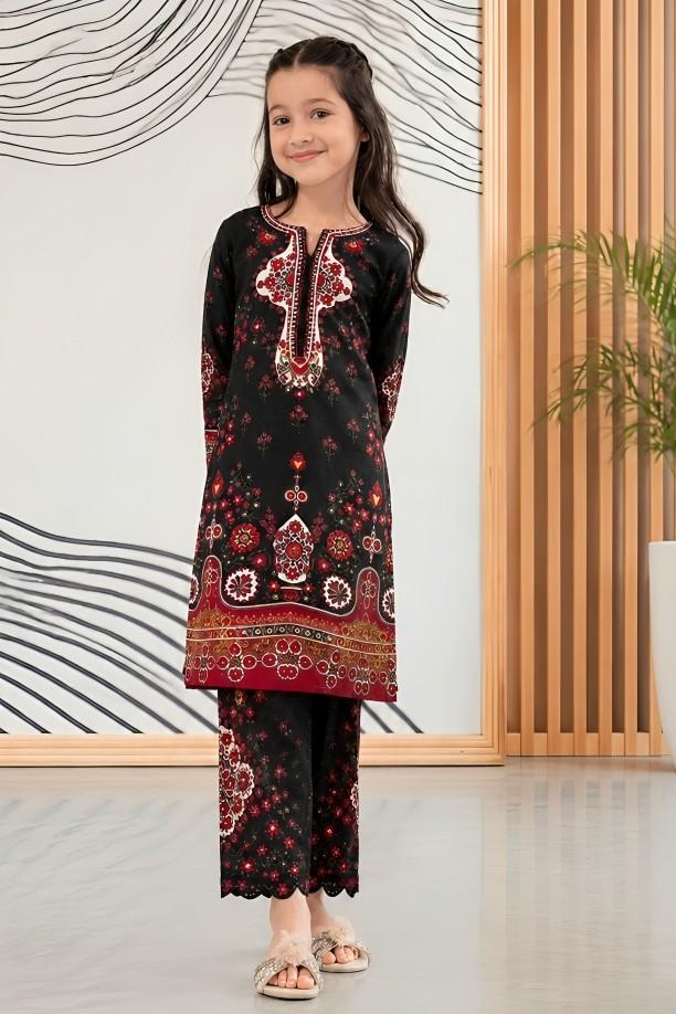 Traditional Floral Girls Co-Ord Set